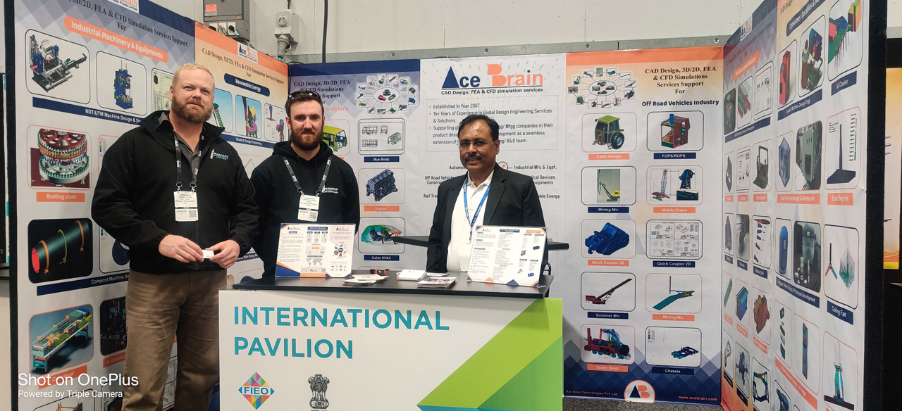 Ace Brain team at EMEX 2024 in Auckland, New Zealand